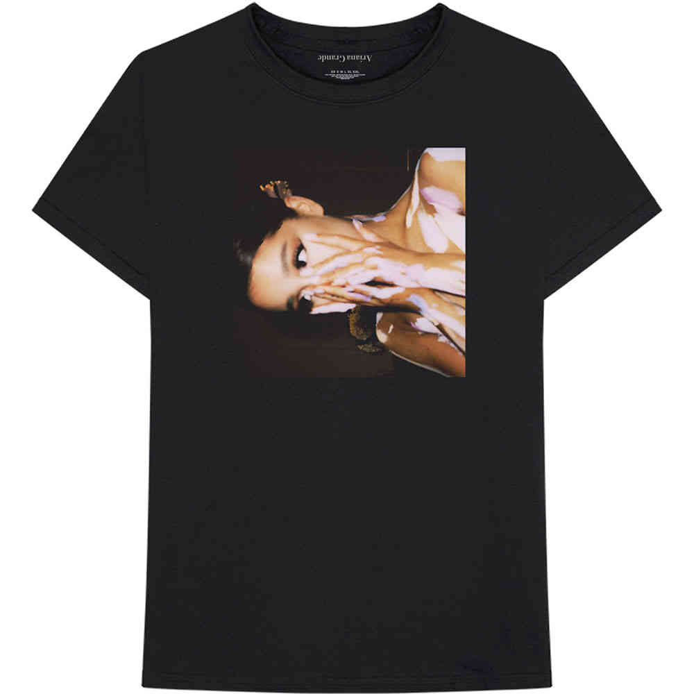 Ariana Grande - Side Photo Heren Tshirt - Zwart